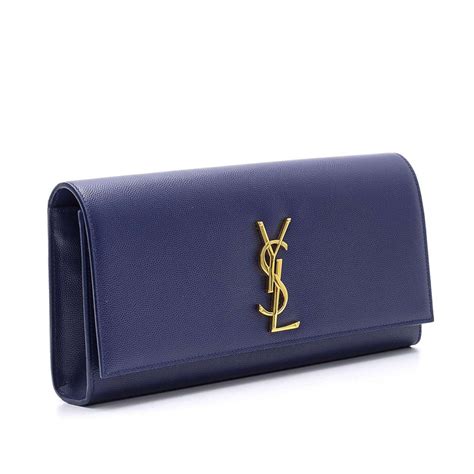 ysl clutch blue|ysl clutch nordstrom.